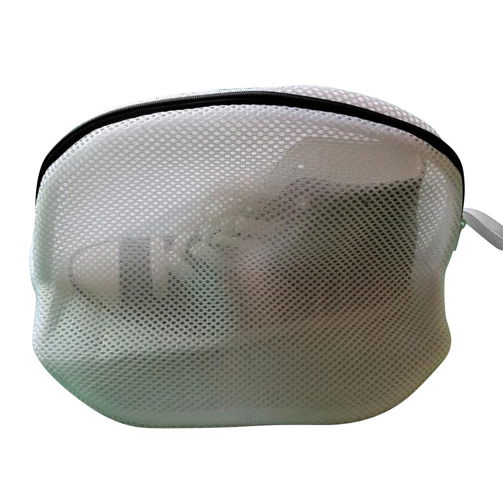 Mesh Shoes Storage Laundry Bag Mesh Washing Shoes Laundry Bags Zipper Washing Shoe Clothes Storage Bag Anti-deformation