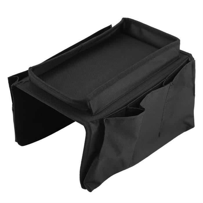 Organisateur d'accoudoir - Alomejor - Canapé - Tissu polyester 600D - 3 petits sacs - 1 grand sac
