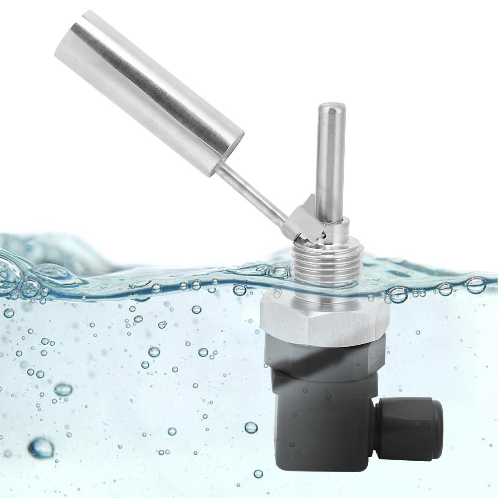 Датчик уровня воды с поплавком типа "утиный нос" из нержавеющей стали 304, контроллер G1 2, DC0 220V