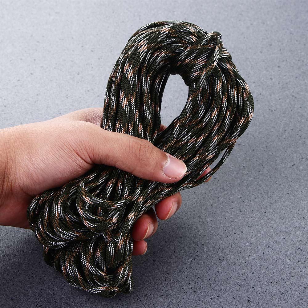 Outdoor Activity Tent Strap Parachute Line Paracord Camping Rope Parachute Lanyard Parachute Cord