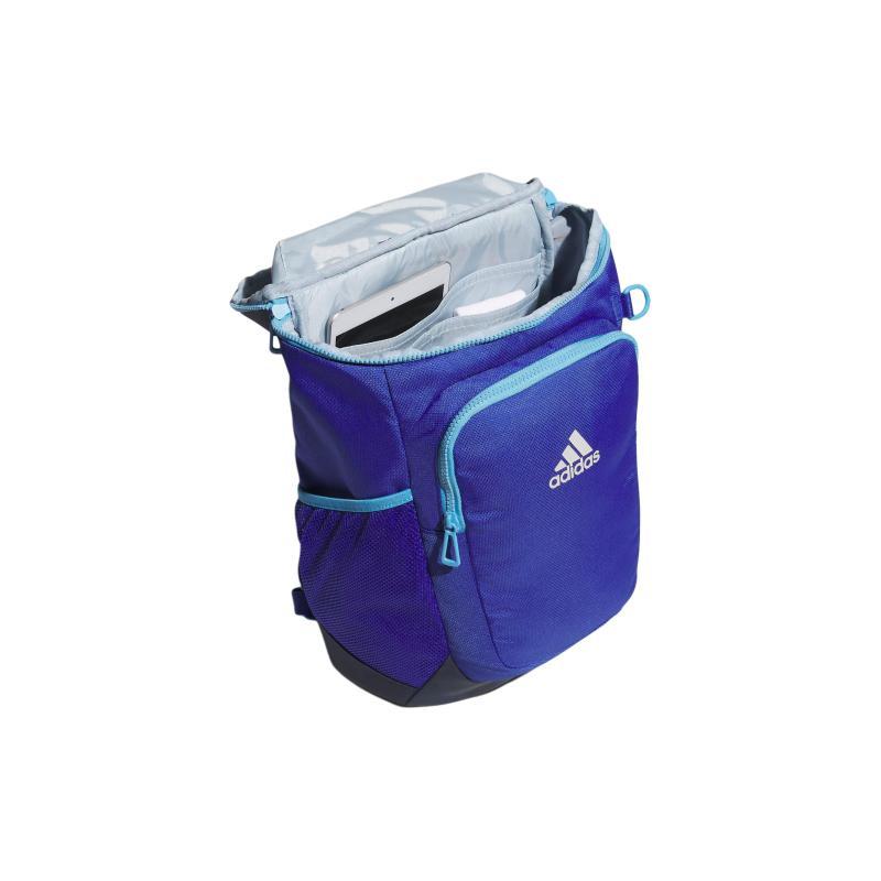 Adidas Рюкзак из переработанного полиэстера обычный мужской полуфлуоресцентный синий Adidas IM5200