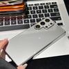 Оригинальный Глянцевый Ударопрочный Бронированный Чехол из Стекла Для Samsung Galaxy S25 S24 S23 Ultra S25FE S24FE Кристальный Отражающий Жесткий Задний Чехол