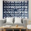 Dallas Cowboys Tapestry for Bedroom Aesthetic Classroom Tapestries Wall Hanging for Living Room Dorm Office,Ideal Creative Gift