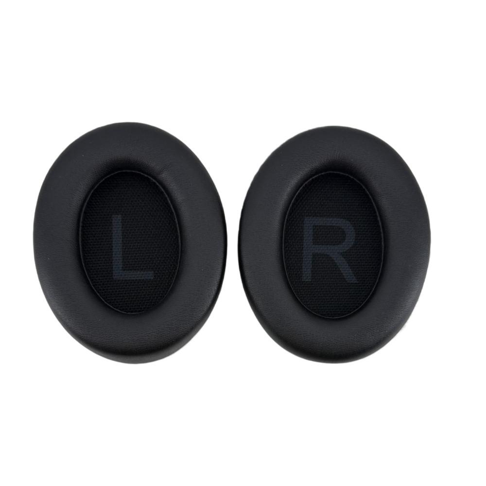1 Pair Breathable Replacement Ear Pads Soft Leather Earpads for QCY H3 Pro Studio Monitoring