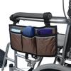 Wheelchair Armrest Side Mobile Device Convenient Storage Wheelchair Bag