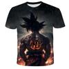 Аниме Dragon Ball Сон Гоку 3D Печать Детская Футболка Летняя Модная Повседневная Футболка Мальчик Девочка Унисекс Детская Одежда Футболка Топы