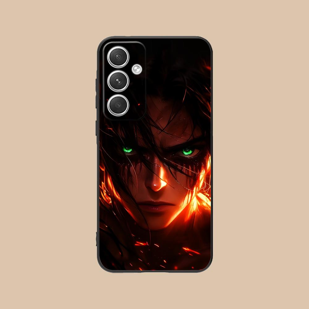 Чехол для мобильного телефона AOT Эрен для Samsung Galaxy S25 S24 S23 S22 S21 S20 Note20 Plus FE Ultra Цветной Защитный Роскошный Чехол