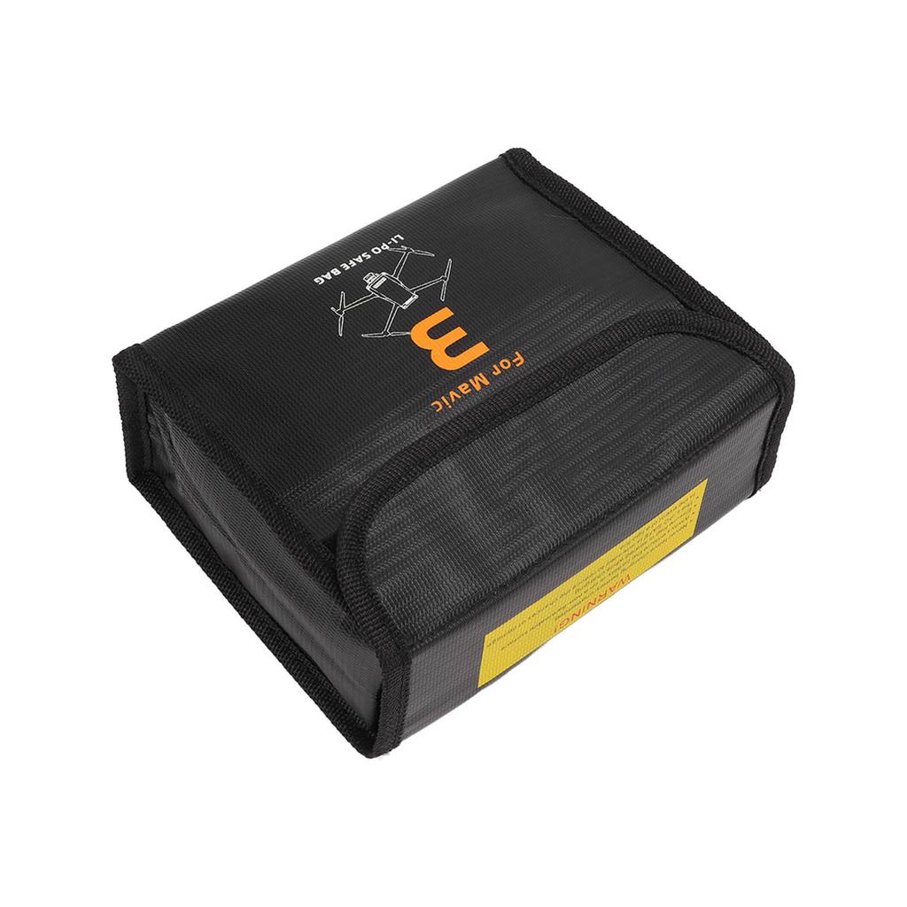 Battery Safe Bag Explosion Proof 3 Batteries Large Storage Capacity Pouch for DJI Mavic 3 UAV