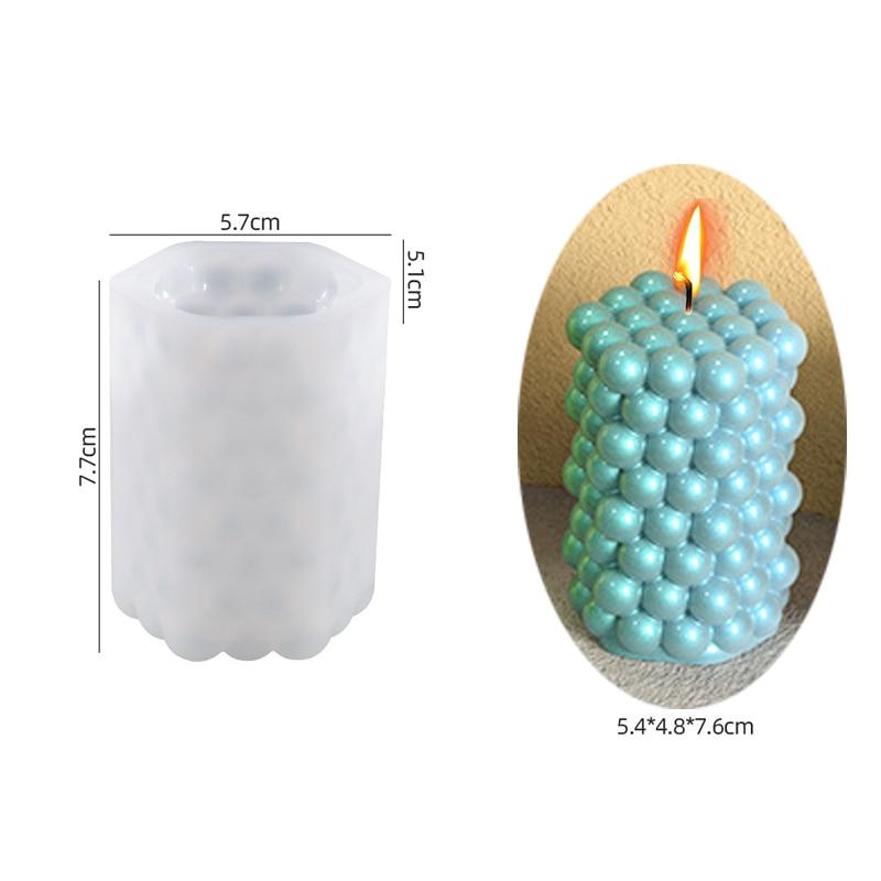 Многостильная геометрическая пузырьковая форма, силиконовая форма для свечи, сферический фонарь, кристалл, эпоксидная смола, мыло, гипсовая форма для шоколада, декор