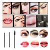 Одноразовые кисти для макияжа 50 для губ, 50 для ресниц и 50 для подводки глаз и удобный набор для макияжа из 150 штук Кисти, кисти, кисти. Одноразовый, Портативный,