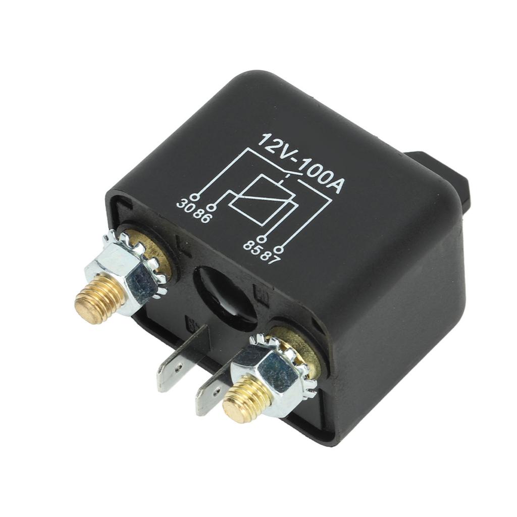 Реле стартера соленоид 4-контактный 12 В 100 А NO для газонокосилки садового трактора гольф-кара