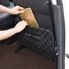 XOWS7 1pcs Leather Car Seat Back Anti Kick Pad Scratch Mat For Skoda Octavia Kodiaq Superb Yeti 2 A7 Tour RS Rapid Kodiak Fabia