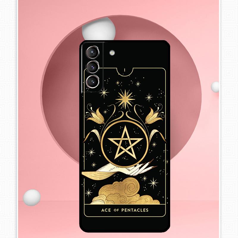 Witches Moon Tarot Mystery Totem Cover For Samsung Galaxy S23 S24 Ultra S8 S9 S10 S22 Plus Note 10 20 Ultra S20 S21 FE Case