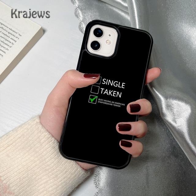 American Staffordshire Terrier Phone Case Cover For iPhone 17 Air 16 15 14 plus 12 13 pro max coque Fundas