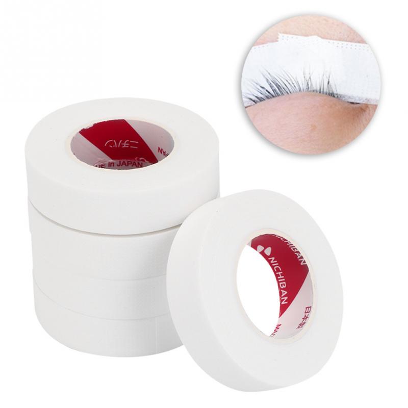 5pcs Breathable Grafting False Eyelash Isolation Tape Anti-Allergic Hole Adhesive Tape