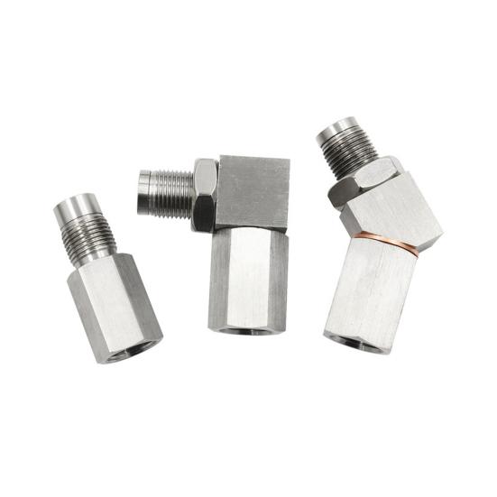 Универсальный удлинитель датчика 0/45/90 градусов Мини-разъем каталитического нейтрализатора для герметичного соединения двигателя