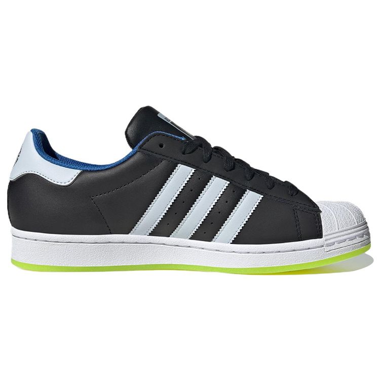 Indigo Herz x adidas Superstar Into the Metaverse Унисекс Кроссовки Черный Основной-черный Гало-синий IE1842