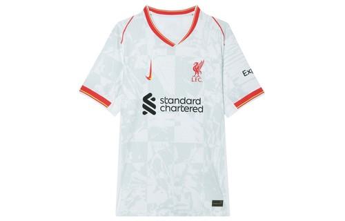 Nike Модная футболка с коротким рукавом и V-образным вырезом Liverpool FC Dri-FIT ADV с логотипом FQ2013-101