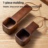 Walnut Wood Coffee Spoons Wooden Tea Sugar Spoon Delicate Coffee Measuring Scoop  Home Office