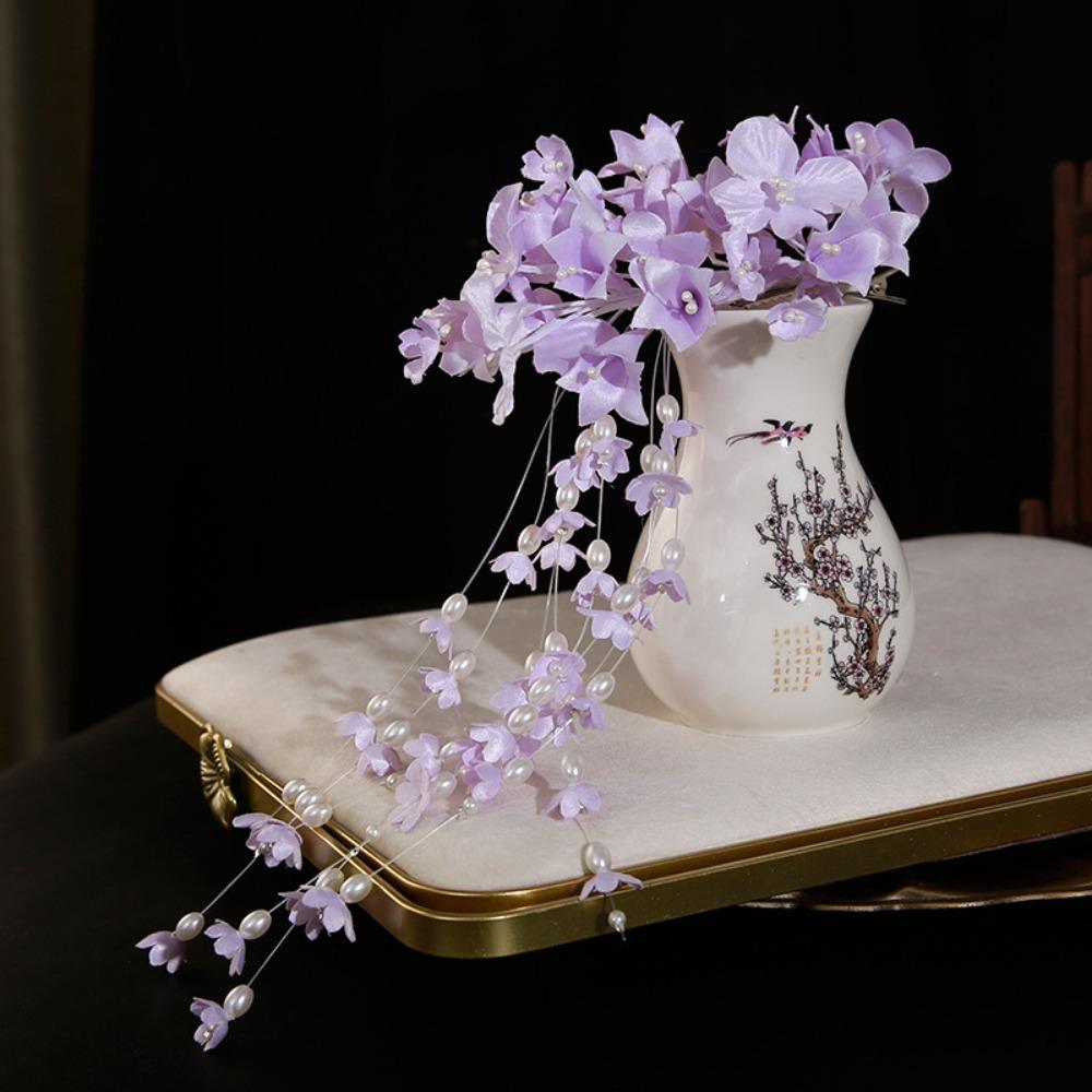 Свадебный головной убор феи роскошные заколки с цветами темпераментный свадебный головной убор аксессуары для волос