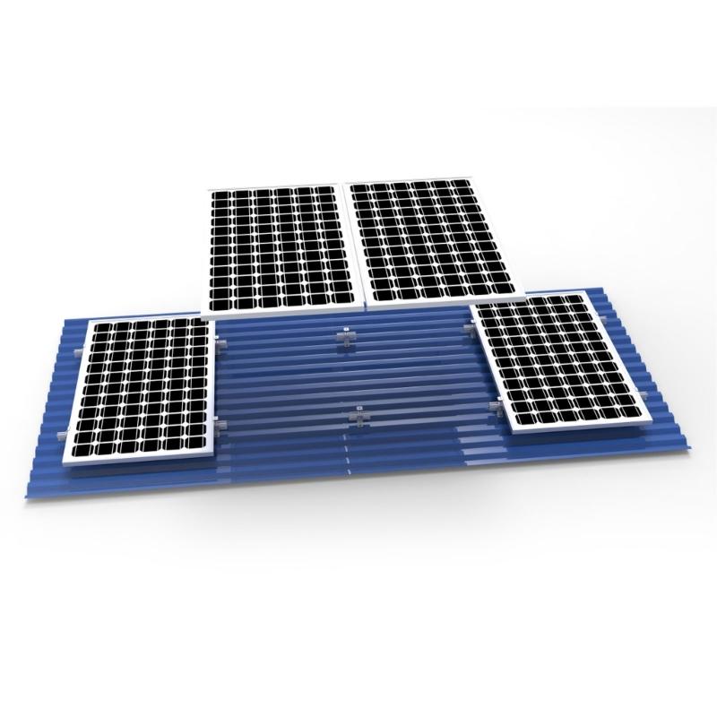 10Pcs Efficient Solars Panel Mounting Brackets Set for Home Craft and Professional Installations on Various Items