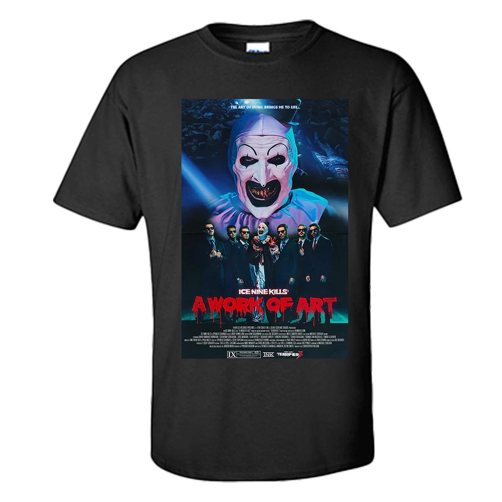 Футболка Ice Nine Kills Работа Искусства Футболка Terrifier S-XXXL