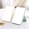 High-Definition Folding Square Makeup Mirror - Portable Single-Sided Desktop Vanity Mirror