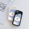 Милый Человек-Снеговик Мягкий ТПУ Чехол для Телефона для iPhone 17 Air 16 15 14 Pro Max Plus 13 12 Mini 8 7 X Xs Задняя Крышка