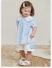 David Bella Children's Shirt Summer Dress Girls' Sweet Thin Short sleeved Shirt