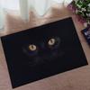 Black Cat Carpet Kawaii Cat Area Rug For Bedroom Living Room Bathroom Decor Entrance Doormat Cartoon Pet Cats Print Floor Mat
