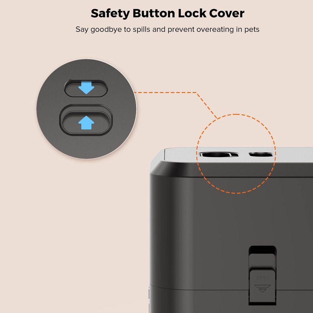 APP Control 2L Smart Cat Feeder Timed Dog Dry Food Dispenser Automatic Dog Feeder For Cats Dog