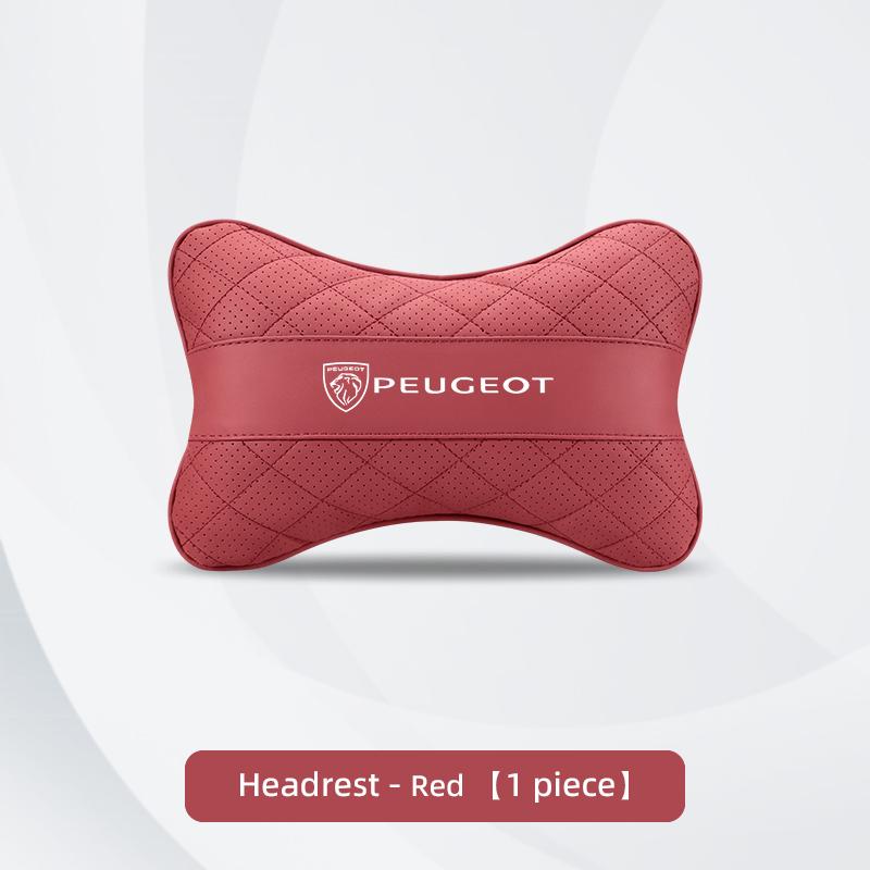 Car Seat Head Support Cushion Lumbar Pillow Interior Accessories For New Peugeot 206 307 308 207 3008 208 407 508 2008 5008 301