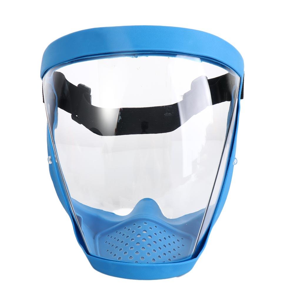 Anti-Splash Anti-Fog Face Mask Full Face Motorcycle Goggles HD Protective Face Mask Headgear