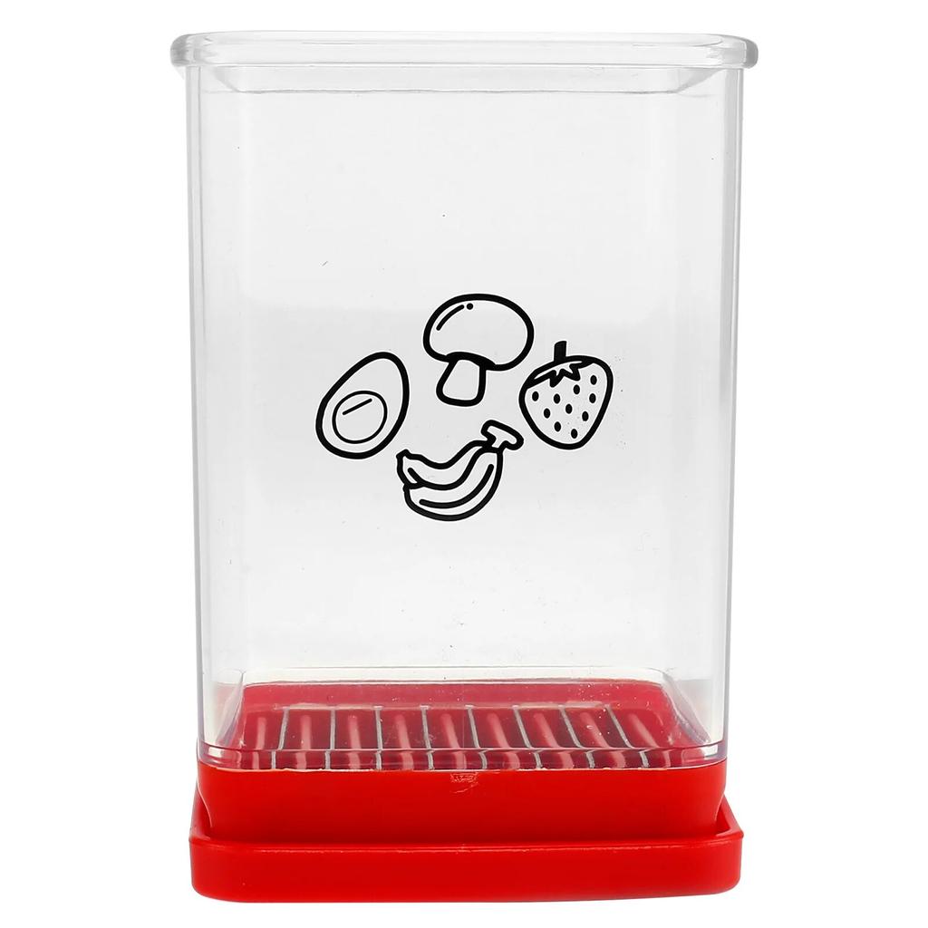 Fruit Vegetable Speed Slicer With Push Plate Manual Cup Cutter Portable Banana Strawberry Slicing Tool Kitchen Accessories