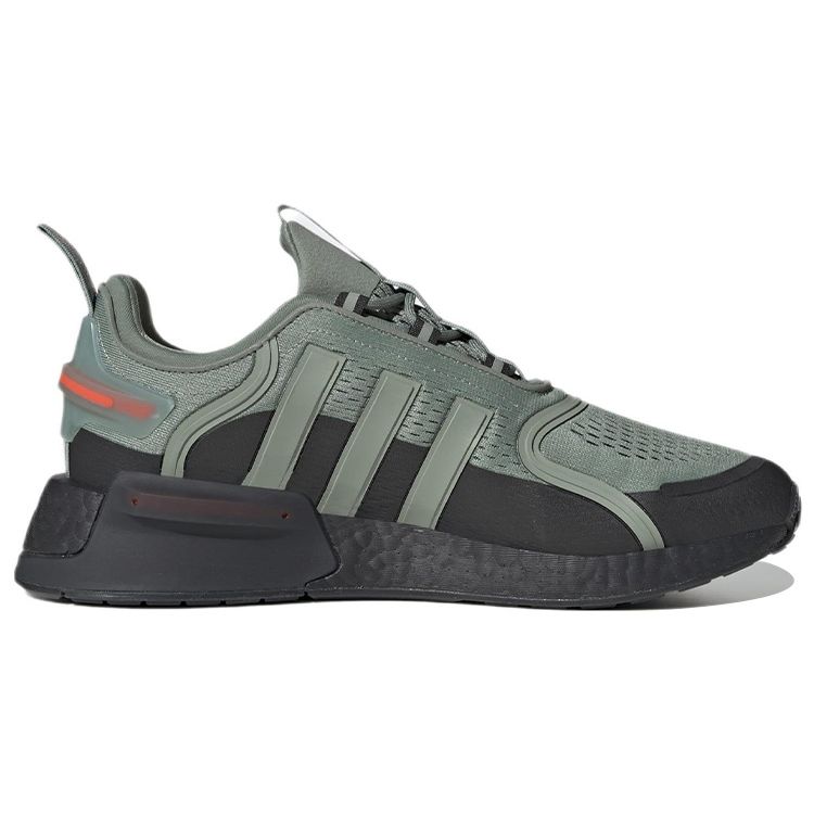 adidas Кроссовки NMD_V3 Серебристо-зеленый Карбон Унисекс Серый-Четыре HQ4444