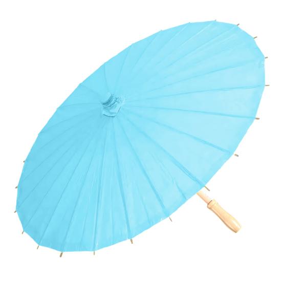 20/30/40/60/85CM Colorful Paper Umbrella Chinese Style DIY Crafts Decorative Oil-paper Painting Umbrella