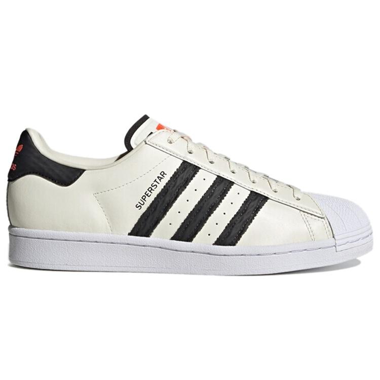 adidas originals Superstar Shoes 'White Black Orange' Men's FU9530