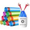 Extra Thick Drawstring Kitchen Garbage Bags - Household and Handheld Style
