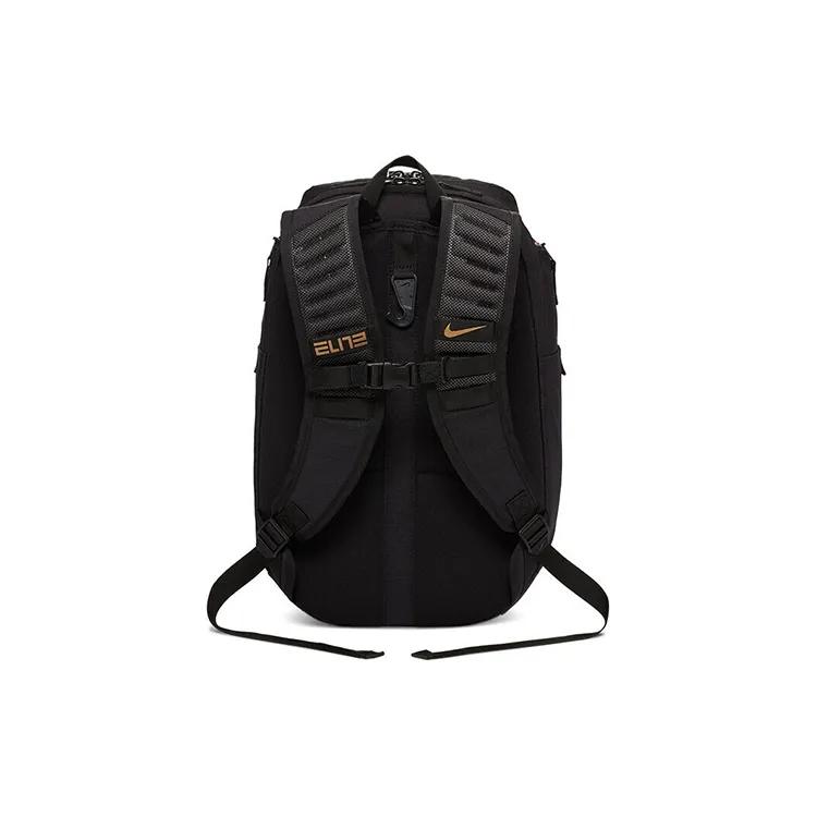 Nike Brand Logo Polyester Backpack Unisex Black (Unisex) Backpacks BA6428 010