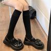 Носки Женские Однотонные Чулки Модные Простые JK Колледжный Стиль Мягкие Удобные Впитывающие пот Дышащие Повседневные Носки