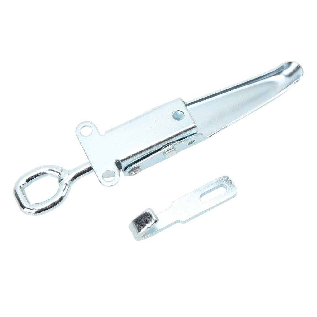 Прицепная пружинная защелка Сверхпрочная оцинкованная железная дверная ручка Пряжка Защелка Зажим-защелка для безопасности для автодома, кемпера, каравана