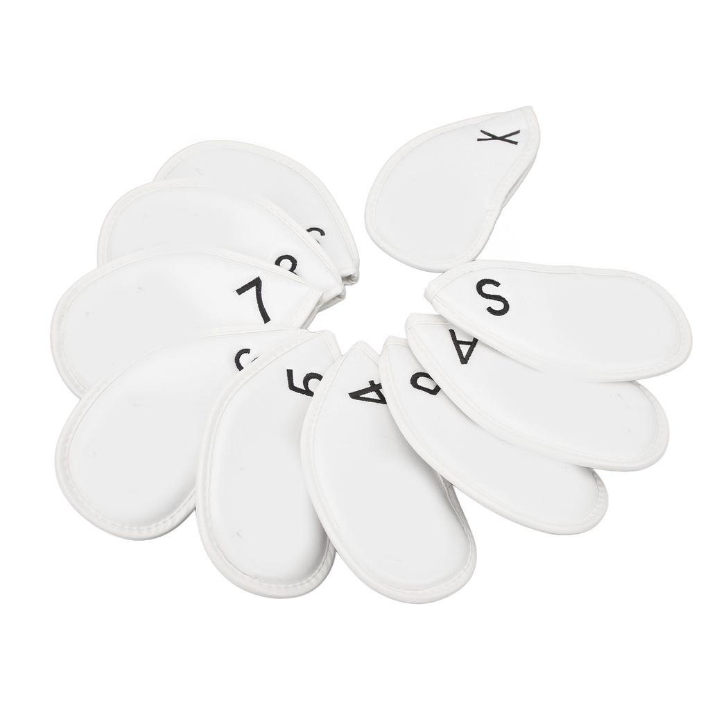 10PCS Korea Flag Number Golf Iron Covers Set Golf Iron Head Covers Protective Golf Stick Iron Covers