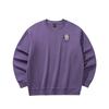 Sweatshirts Unisex Baby Purple Crew Neck Thickened 172641715N-2