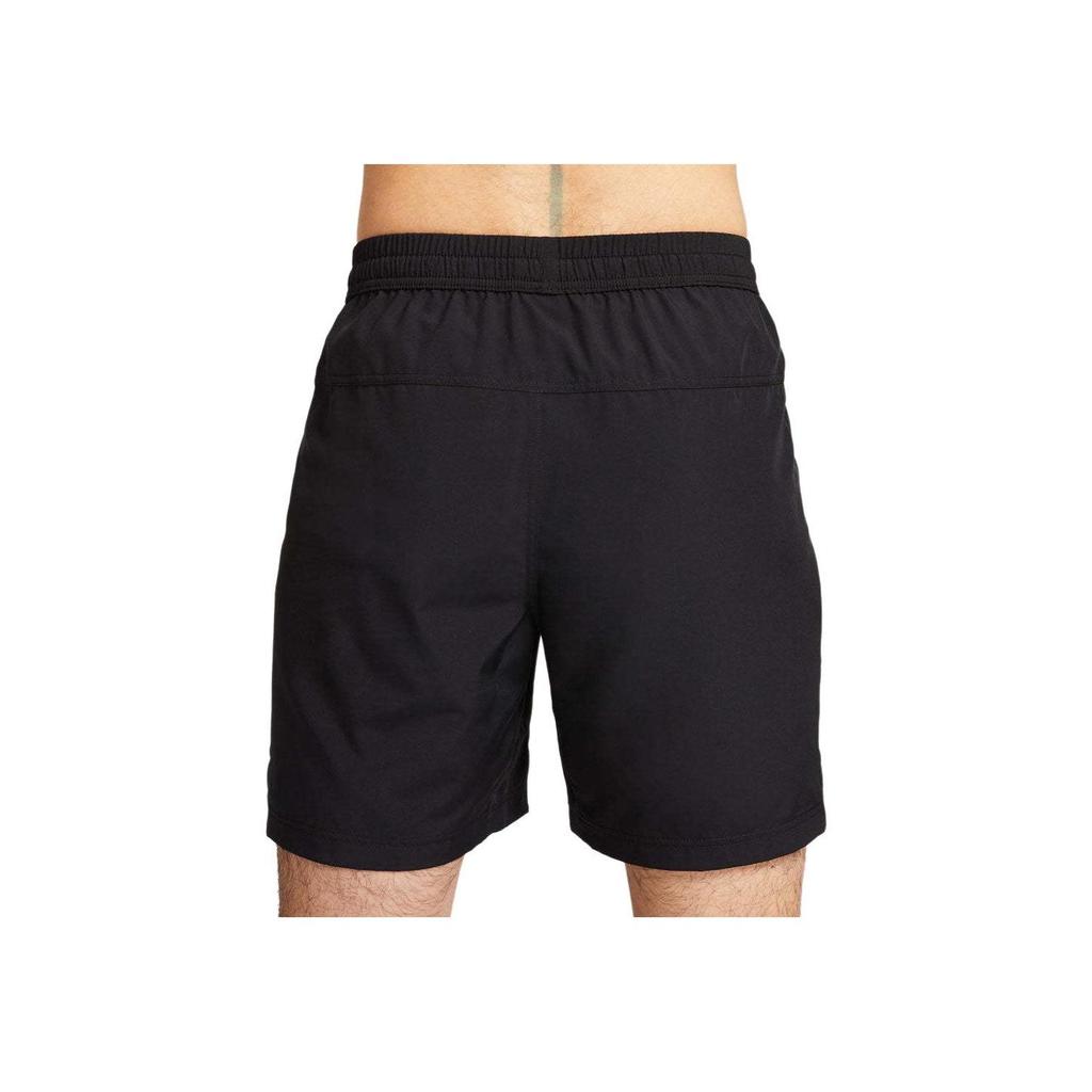 Nike Мужские повседневные шорты с кулиской Dri-FIT, однотонные, низ, черный DV9858-010