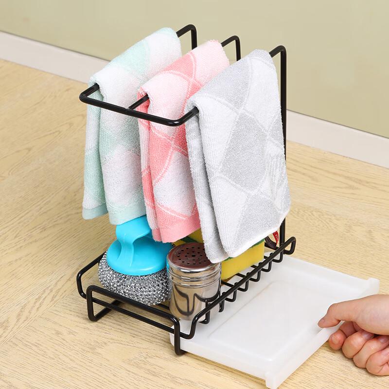 Punch-Free Countertop/Wall-Mounted Kitchen Drying Rack