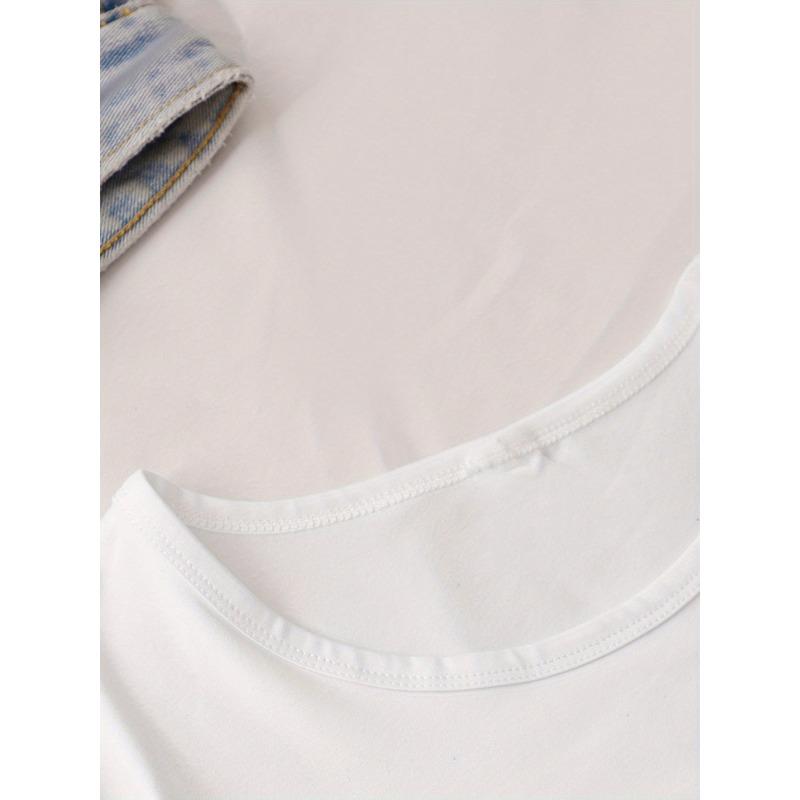 Kangaroo Print T-Shirt - Soft, Breathable, Comfortable WOMEN'S Short Sleeve Casual Summer Sportswear