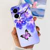 Чехол для Vivo Y22s Y22 VivoY22 Y 22 22S 4G 2022 V2206 V2207 Элегантный принт Мягкий силикон Прозрачный ТПУ Тонкая задняя крышка телефона