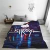 Логотип stray essential Пледы Мягкий теплый фланелевый плед Покрывало для кровати Гостиной Пикника Путешествий Дома Дивана