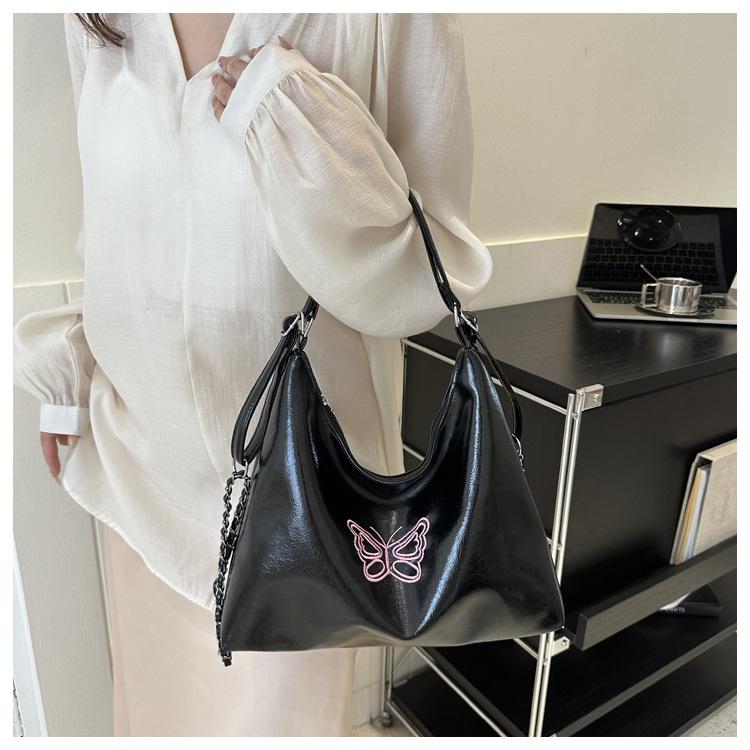 Soft Touch Faux Leather Tote Bag Minimalist Style Shoulder Handbag for Women KTB