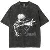 Gojo Satoru Mens Anime Jujutsu Kaisen Summer Harajuku TShirt  Cotton Fitness Vintage Street Women Casual Short Sleeve